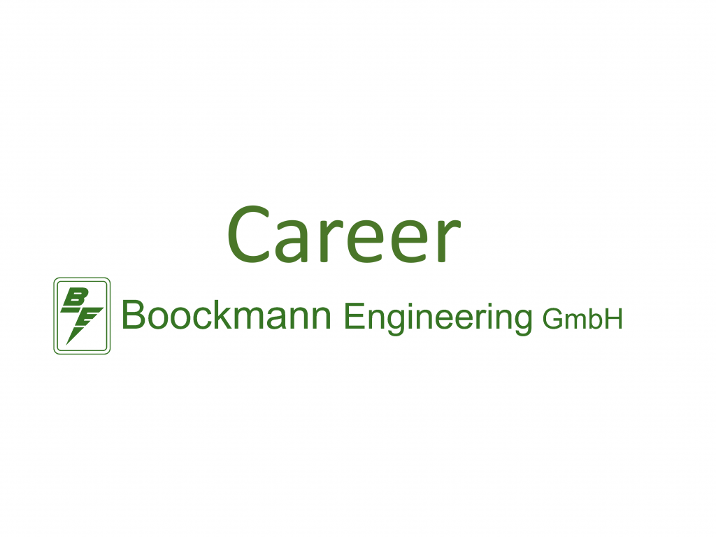 Karriere bei Boockmann Engineering